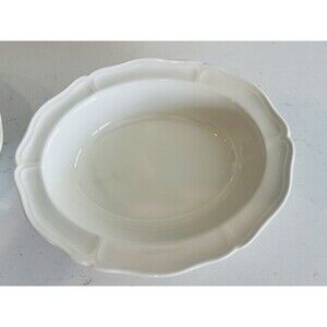 Vintage Wedgwood Queens Shape Plain Oval Vegetable Serving Bowl 9 3/4" Set Of 2